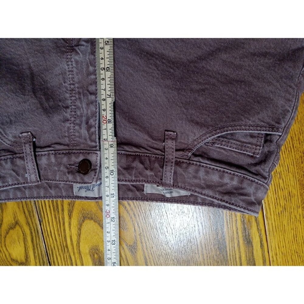 UNIVERSAL THREAD Jeans Shorts Womens  4 / 27 BROWN VINTAGE MIDI Preowned Denim - Picture 5 of 9